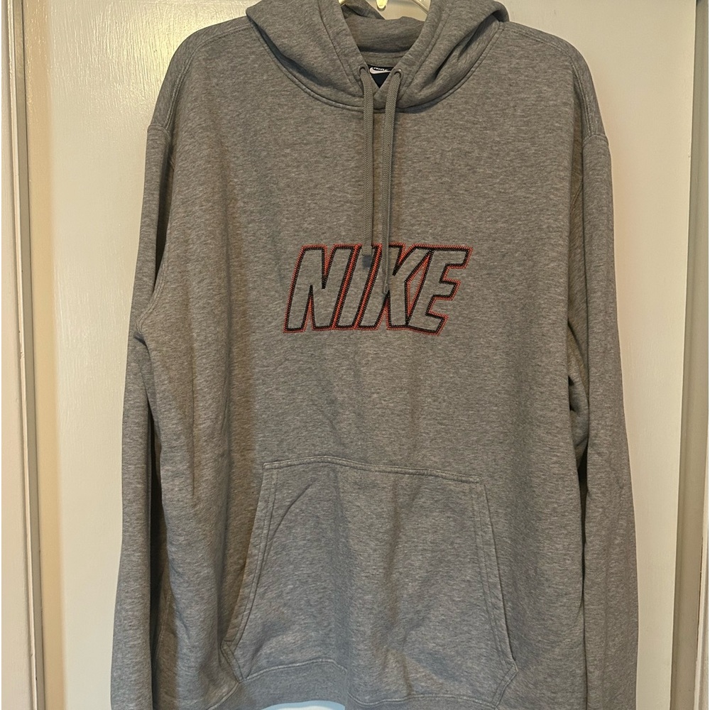 Vintage Y2K blue tag, Nike spelled out sweatshirt. In perfect shape size XXL.